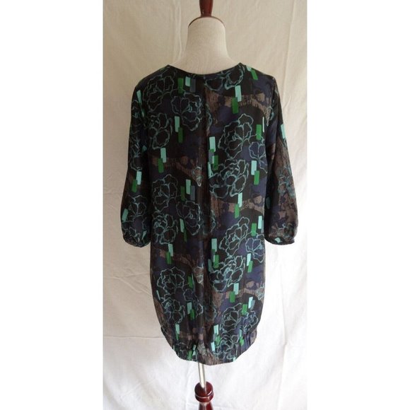 Classiques Entier 100% Silk Geo Pop Art Tunic Dress - Size Small - Picture 5 of 10